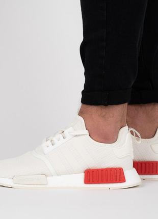 Крутые кроссовки adidas nmd_r1 off white