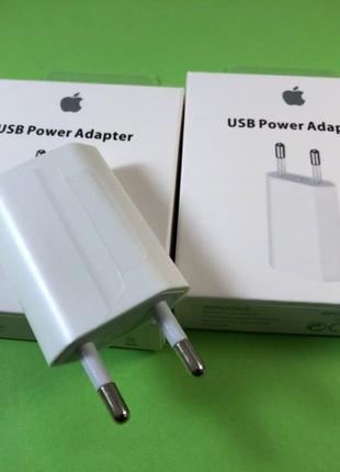 Зарядное для iPhone USB Power Adapter 5W зарядка 5 5s se 6 6s ...
