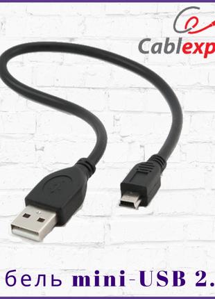 Кабель mini-USB Cablexpert CCP-USB2-AM5P-1 0.3 метра Premium