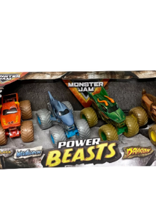 Hot wheels Внедорожник джип Monster Jam Monster Trucks Power Beas