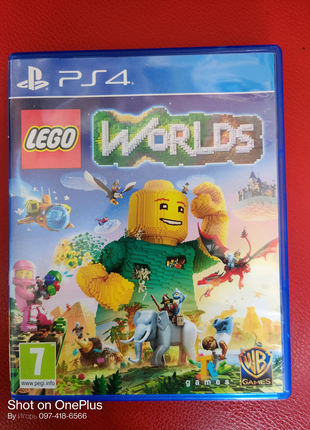 Игра диск Lego Worlds для PS4 / PS5