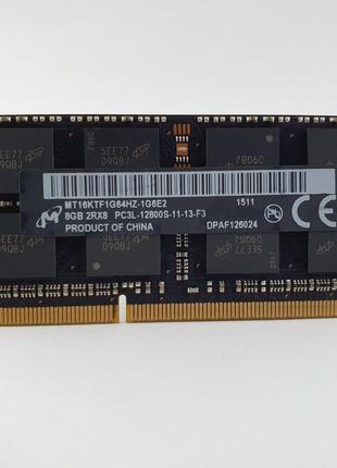 Оперативная память для ноутбука SODIMM Micron DDR3L 8Gb 1600MH...