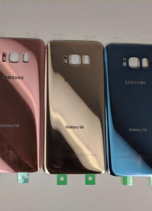 Samsung Galaxy s8 s8+ S9 S9+ задняя крышка G950 G960 стекло за...