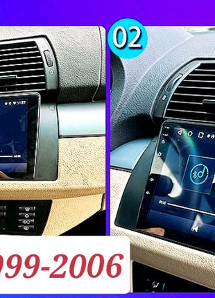 Магнитола Android BMW X5, E53, 2гб/32гб, 8 ядер, Carplay, GPS,USB