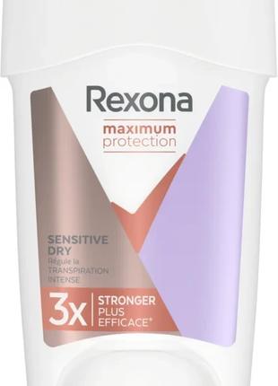 Кремовый антиперспирант Rexona Maximum Protection Sensitive Dr...