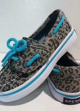 Детские оригинальные кеды мокасины топсайдеры sperry top sider...