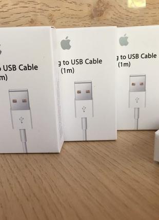 Apple Lightning кабель для зарядки iPhone 7 6 6s 5 8 8+ X iPad...