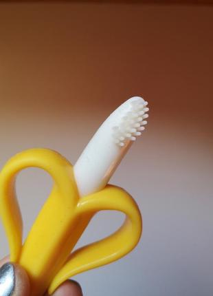 Прорезыватель грызунок решетка массажер банан 🍌