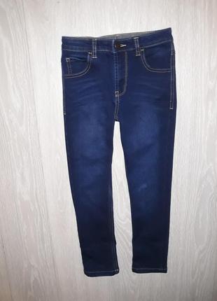 Мягкие, плотные джинсы george на 7-8 лет