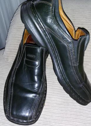 Кожаные туфли josef seibel, размер 43 (28,2см)