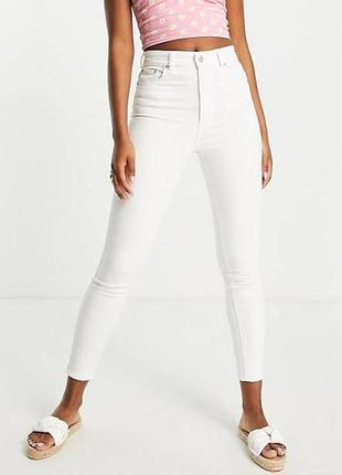 Ідеальні  білі джинси скіні high waist jjxx