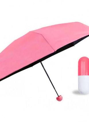 Капсульный зонтик | Capsule umbrella | Маленький зонт женский ...