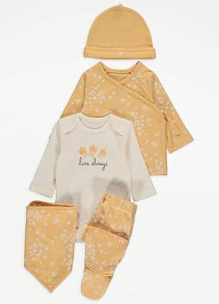 Хлопковый подарочный набор костюм комплект george джордж