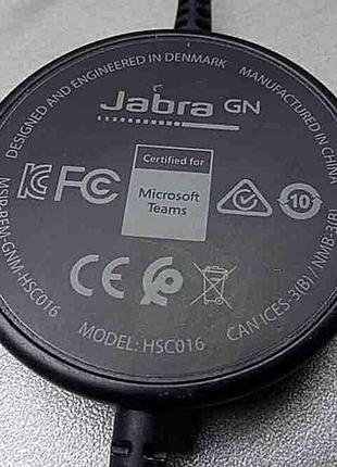 Наушники Bluetooth-гарнитура Б/У Jabra Evolve 20 MS Stereo HSC016