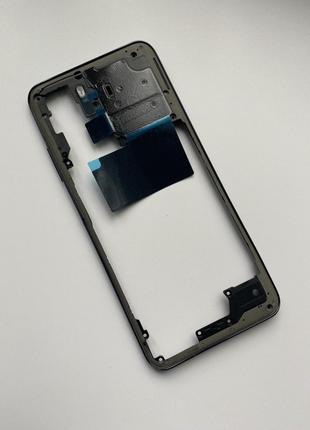 Средняя рамка Xiaomi Redmi Note 10, Redmi Note 10S, цвет - Серый