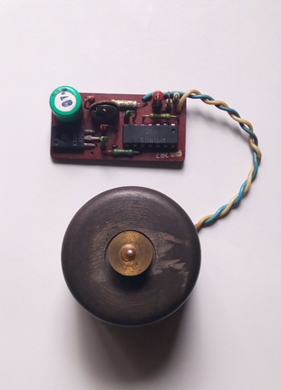 Електродвигун 12 в касетного магнітофона з платою регулювання