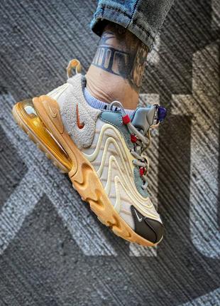 Nike travis scott x air max 270 react eng 'cactus trails