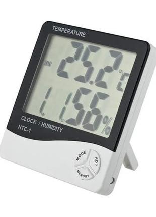 Электронный термометр HTC-1, с гигрометром