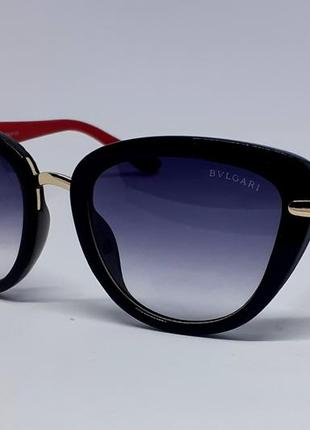 Женские в стиле bvlgari солнцезащитные очки черные с красными ...