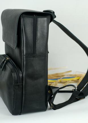 Кожаный мужской рюкзак, натуральная кожа итальянский Краст, цв...
