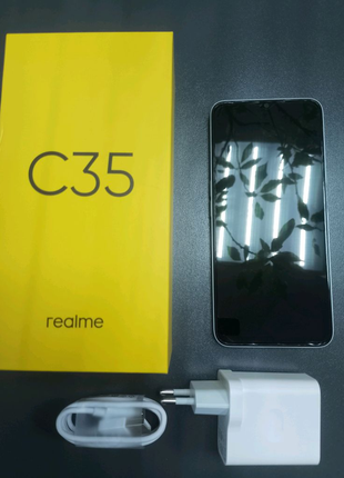 Стильный Realme C35 4 / 128Гб