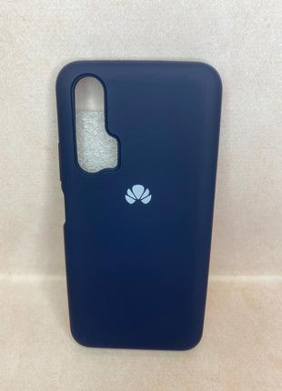 Чохол Huawei 20 Pro silicon case темно синійncase *
