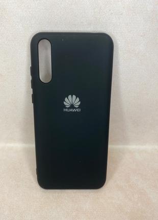 Чохол Huawei Y8p 2020 Silicone Cover чорне *