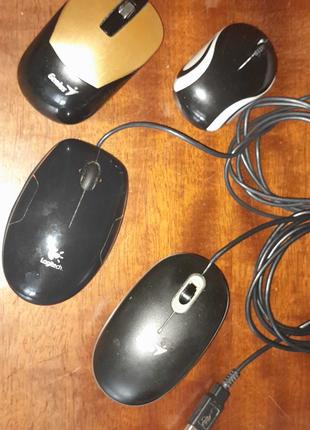 Компьютерная мышка Loginech USB проводная