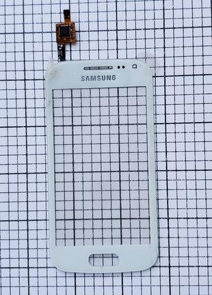 Тачскрин Samsung i8160 Galaxy Ace 2 сенсор для телефона белый