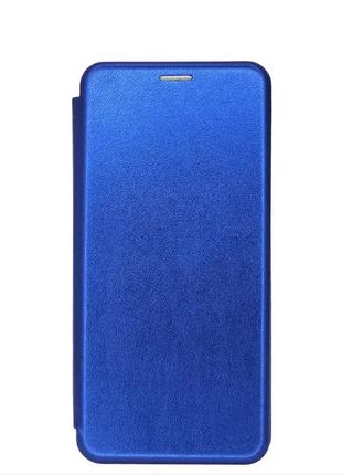 Чехол-книжка Buckler для Xiaomi Redmi Note 10 Pro синий