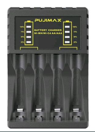 Зарядний пристрій Pujimax для Ni-Mh акумуляторів АА та ААА. Є опт