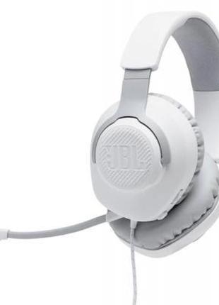 Наушники JBL Quantum 100 White (JBLQUANTUM100WHT)