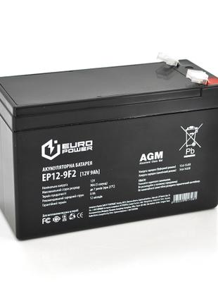 Аккумуляторная батарея Europower AGM EP12-9F2 12V 9Ah