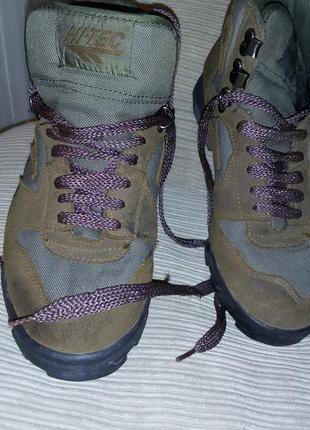 Ботинки треккинговые hi-tec sierra lite с оригиналом, размер 4...