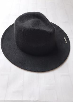 Шляпа женская чёрная