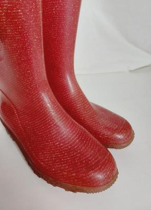 Гумові чоботи жіночі, розмір 38 (довжина устілки 24.5см) резин...