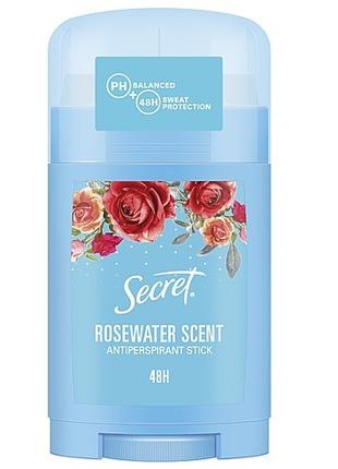 Дезодорант антиперспирант кремовый Secret Rosewater Scent 40 мл