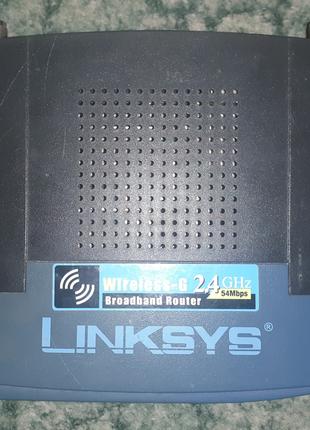 Бездротовий маршрутизатор(роутер) Linksys by Cisco WRT54GL ТестОК