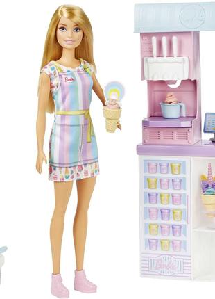 Кукла Барби магазин мороженого Barbie Ice Cream Shop