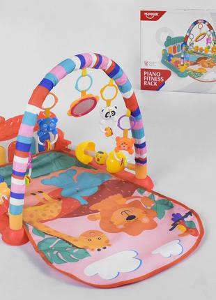 Игровой музыкальный развивающий коврик 0630