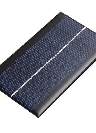 Солнечная панель, батарея 6v 1w