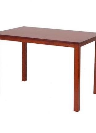 Нераскладной прямоугольный стол 1100х700, цвет орех