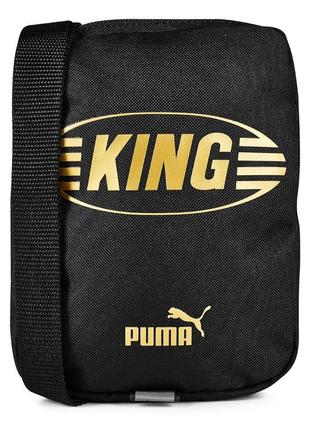 Puma king portable cross body bag black 079269 01 невеличка су...