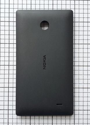 Задня кришка Nokia X Dual Sim MR-980 для телефона чорний