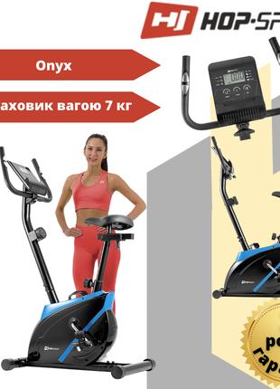 Велотренажер магнитный Hop-Sport HS-2070 Onyx синий, Кардиотре...