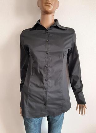 Базовая стильная женская рубашка everis, итальялия, р.m