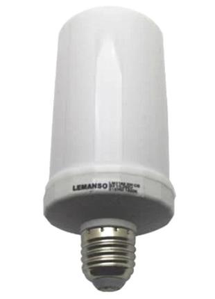 Лампа светодиодная 3W 1300К E27 пламя-эфект гравитации Lemanso...