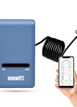 Шлюз датчика метеостанции Ecowitt GW1100 Wi-Fi с датчиком темпера