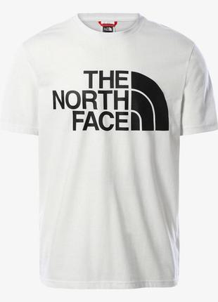 The north face standard ss tee white nf0a4m7xfn41 футболка май...
