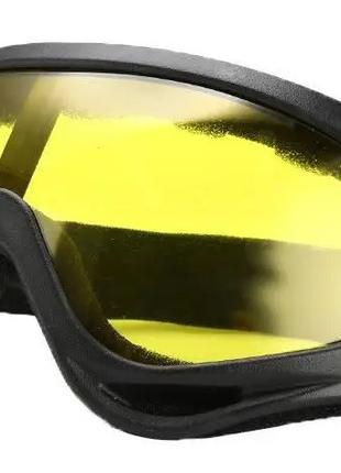 Тактичні окуляри-маска TGM1 Yellow